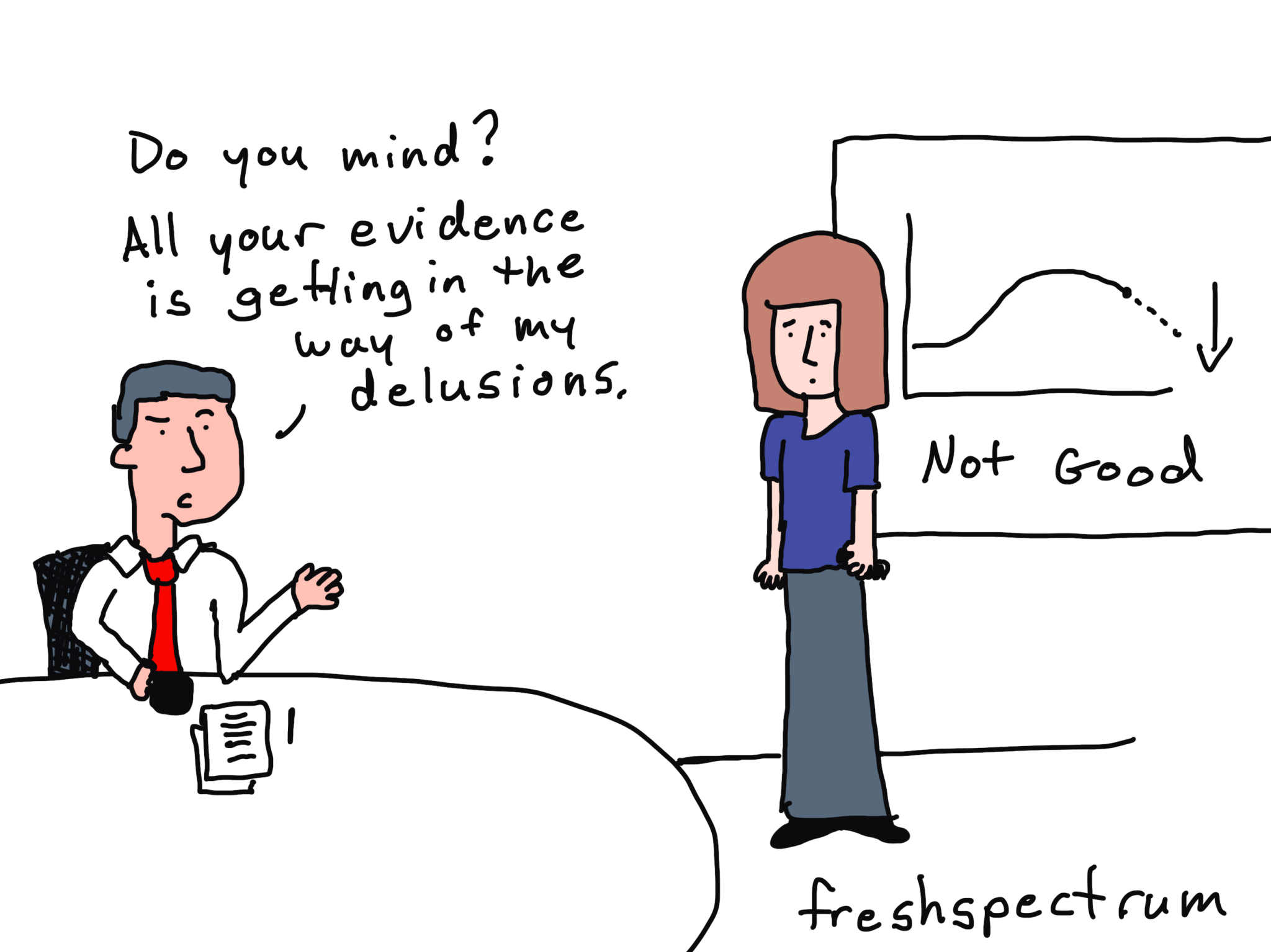 Evidence and Delusions – FreshSpectrum Comics